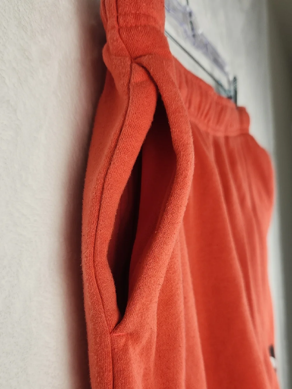 The North Face Men's Box NSE Cotton Fleece Shorts In Rusted Bronze Red Orange L‎